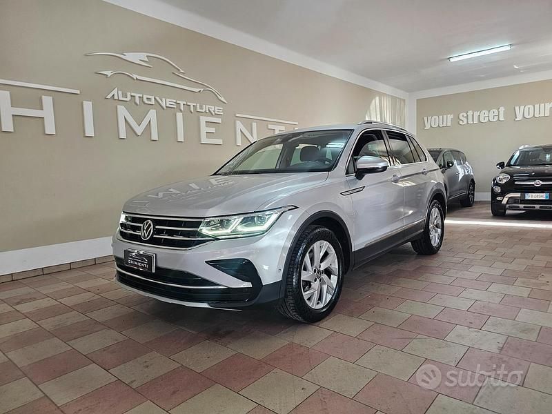 Usata VW Tiguan Elegance 150 CV (110 kW) 2021 Grigio SUV