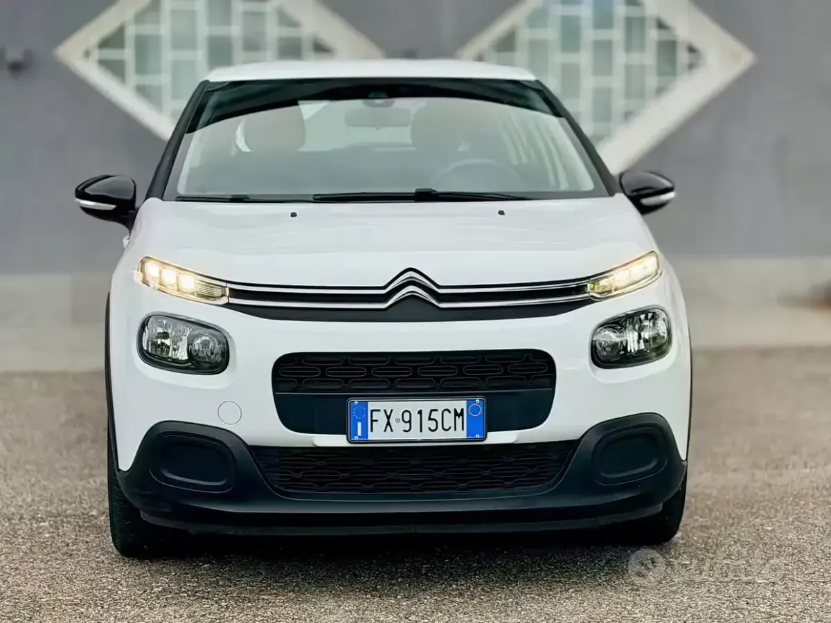 Usata Citroën C3 PureTech 83 CV (61 kW) 2019 Bianco Utilitaria