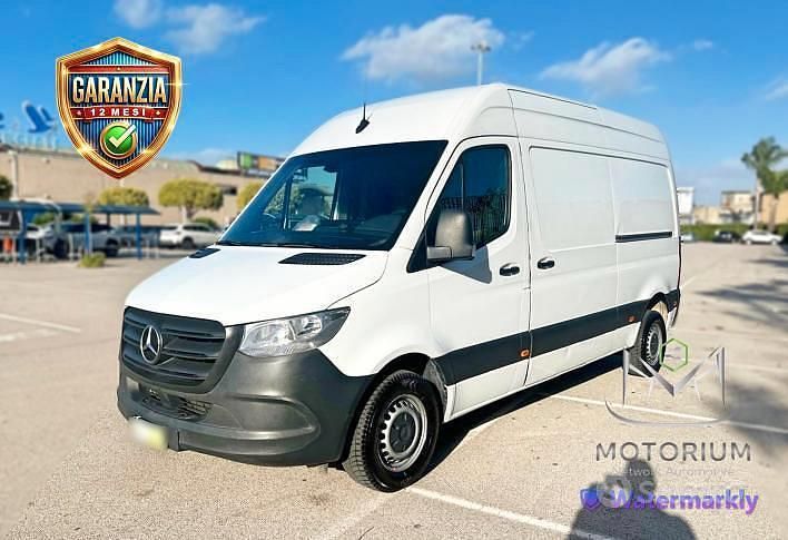 Bianco Usata 2023 Mercedes Sprinter Furgone | 22.450 € (Molto cara) - Immagine 1/4