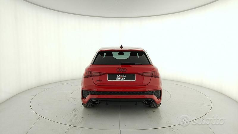 Usata Audi RS3 Sportback Design 2023 Rosso Utilitaria