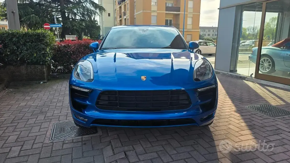 Usata Porsche Macan 250 CV (183 kW) 2016 Blu SUV