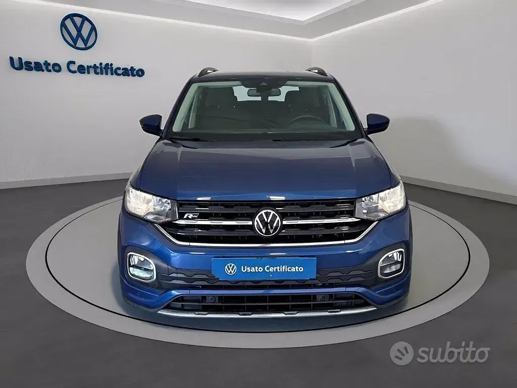 Usata VW T-Cross Sportline 110 CV (80 kW) 2023 Blu SUV