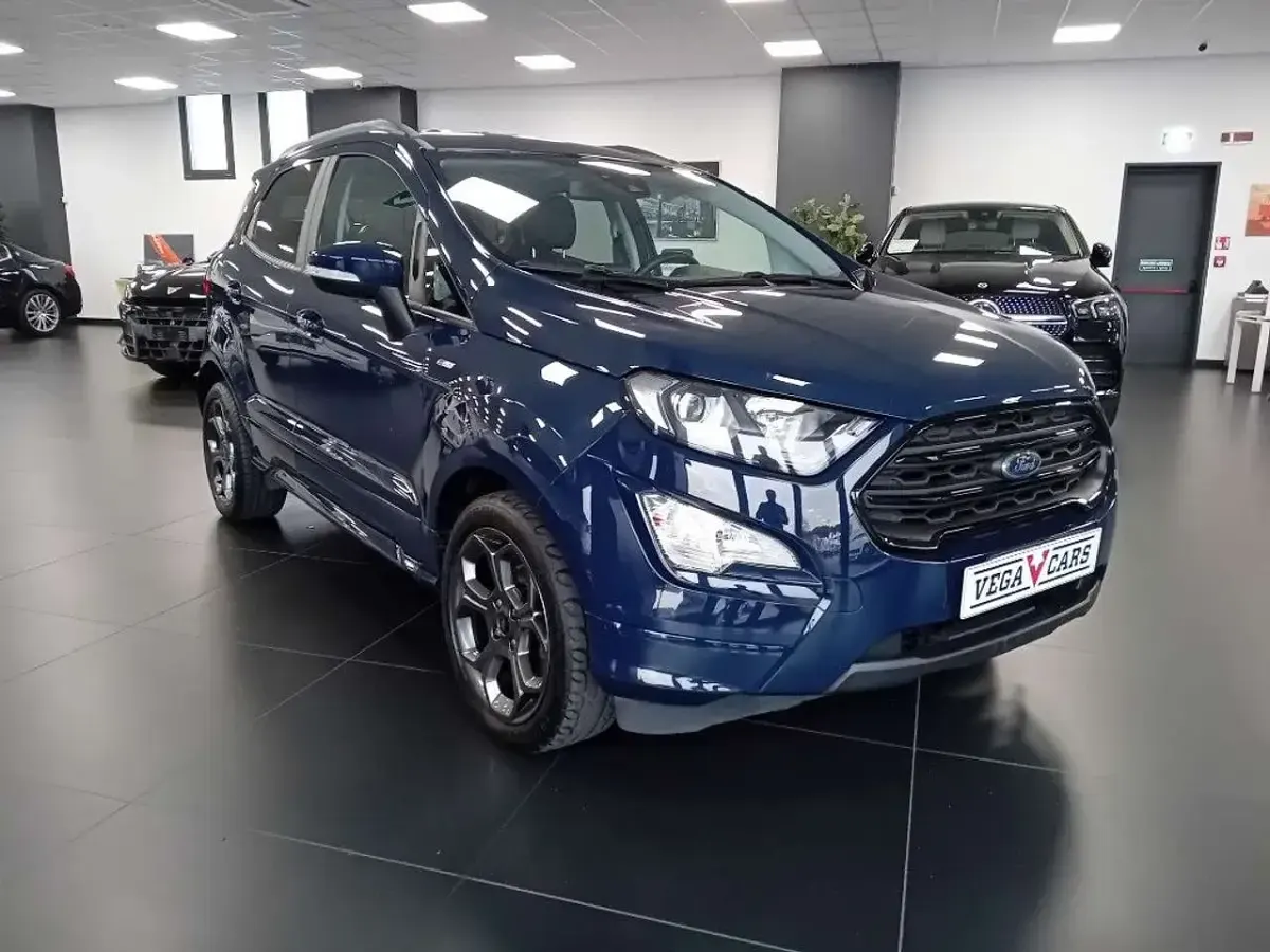 Usata Ford Ecosport ST-Line 125 CV (91 kW) 2022 Blu SUV