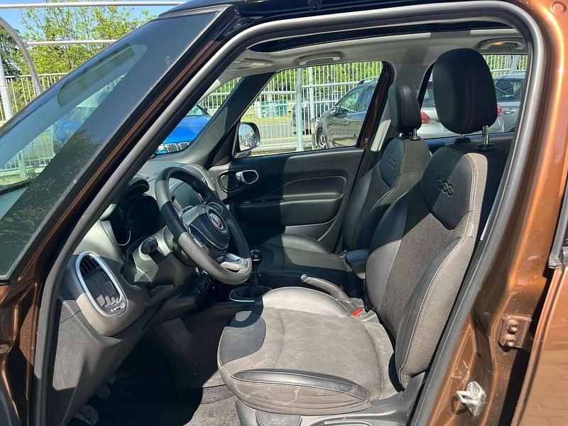 Usata Fiat 500L Lounge 95 CV (69 kW) 2017 Marrone Monovolume