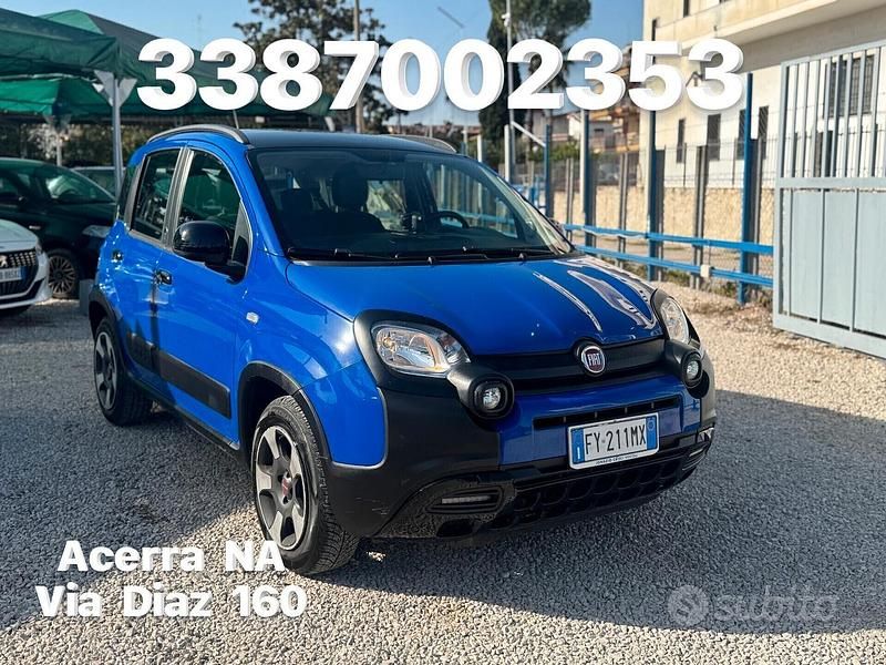 Blu Usata 2019 Fiat Panda Cross Cross Due volumi | 10.450 € (Buon prezzo) - Immagine 1/4