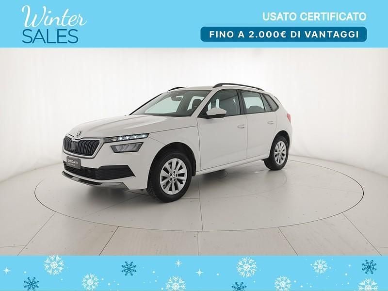 Bianco magnolia Usata 2023 Skoda Kamiq Ambition SUV | 15.400 € (Ottimo prezzo) - Immagine 1/4