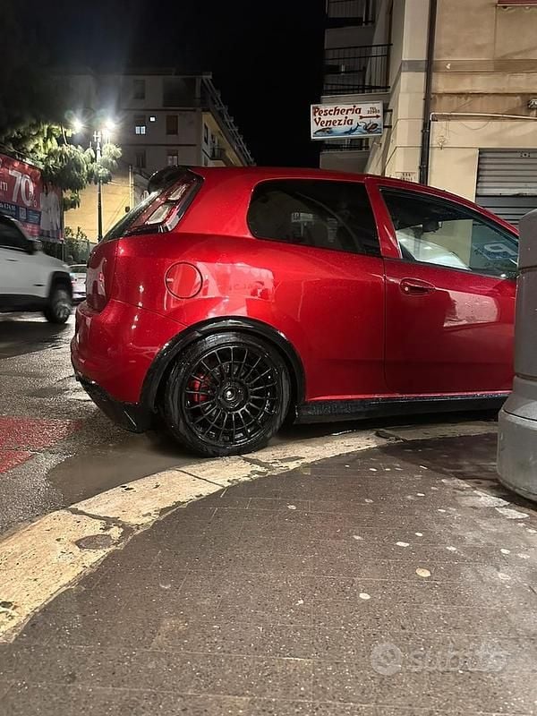 Usata Abarth Grande Punto 2008 Rosso Utilitaria