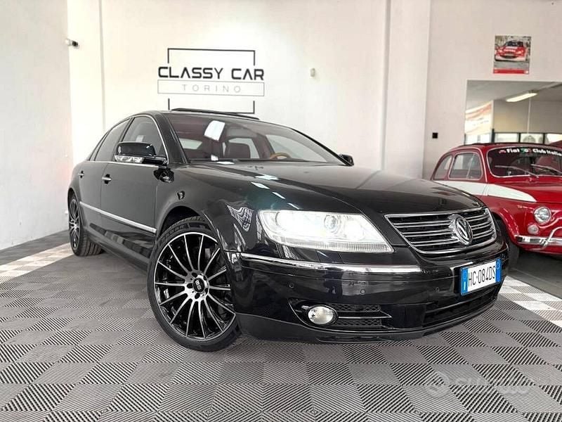 Usata VW Phaeton 450 CV (330 kW) 2006 Nero Berlina