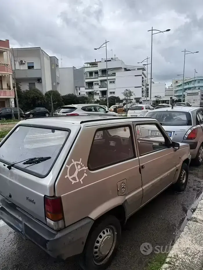 Usata Fiat Panda 54 CV (39 kW) 2003 Grigio Utilitaria