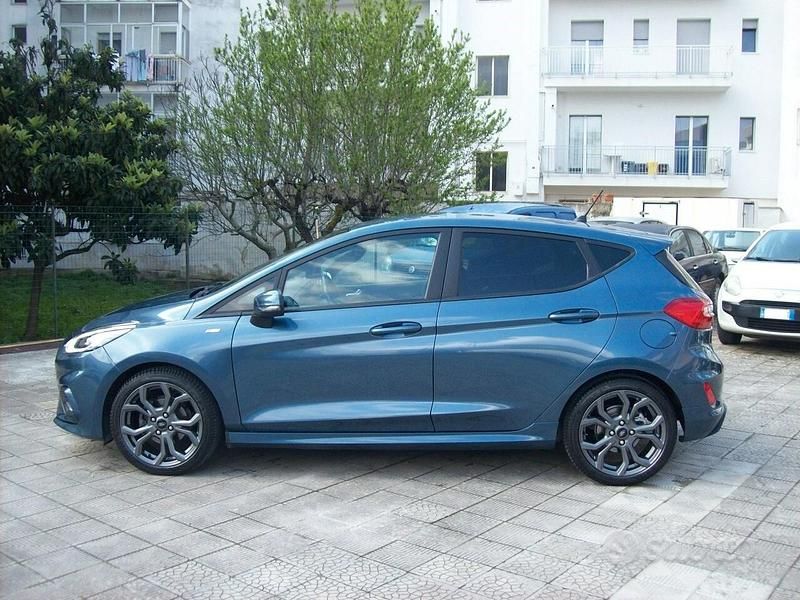 Usata Ford Fiesta ST-Line 86 CV (63 kW) 2019 Blu Utilitaria