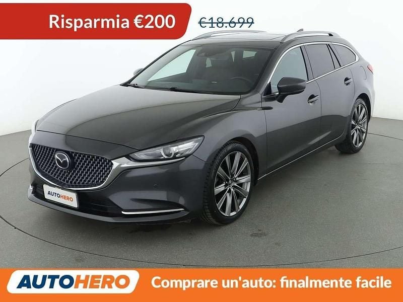 Usata Mazda 6 Exclusive 184 CV (135 kW) 2019 Grigio Station wagon