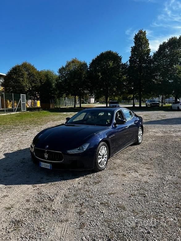 Usata Maserati Ghibli 250 CV (183 kW) 2014 Blu/azzurro Coupé