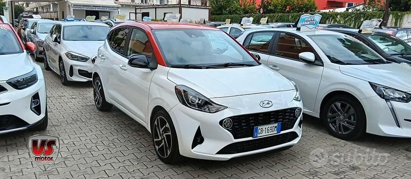 Usata Hyundai i10 Prime 67 CV (49 kW) 2020 Bianco Utilitaria