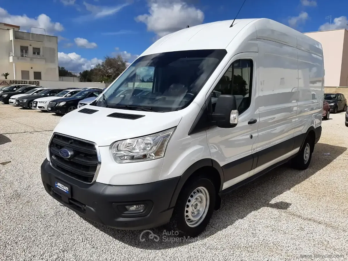 Occasion Ford Transit Trend 170 ch (125 kW) 2021 Blanc Van