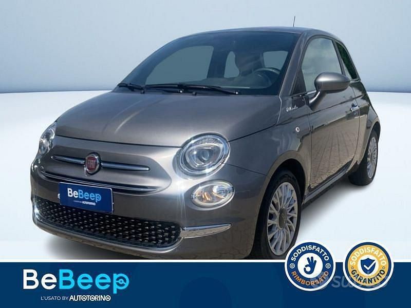 Grigio scuro metallizzato Usata 2021 Fiat 500 Dolcevita Due volumi | 11.500 € (Buon prezzo) - Immagine 1/3