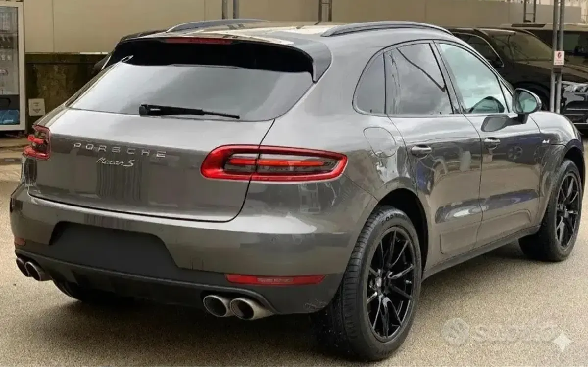 Usata Porsche Macan S 250 CV (183 kW) 2015 Grigio SUV