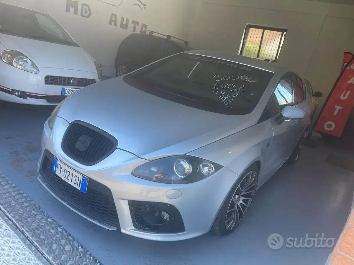 Usata Seat Leon CUPRA 241 CV (177 kW) 2009 Grigio Utilitaria