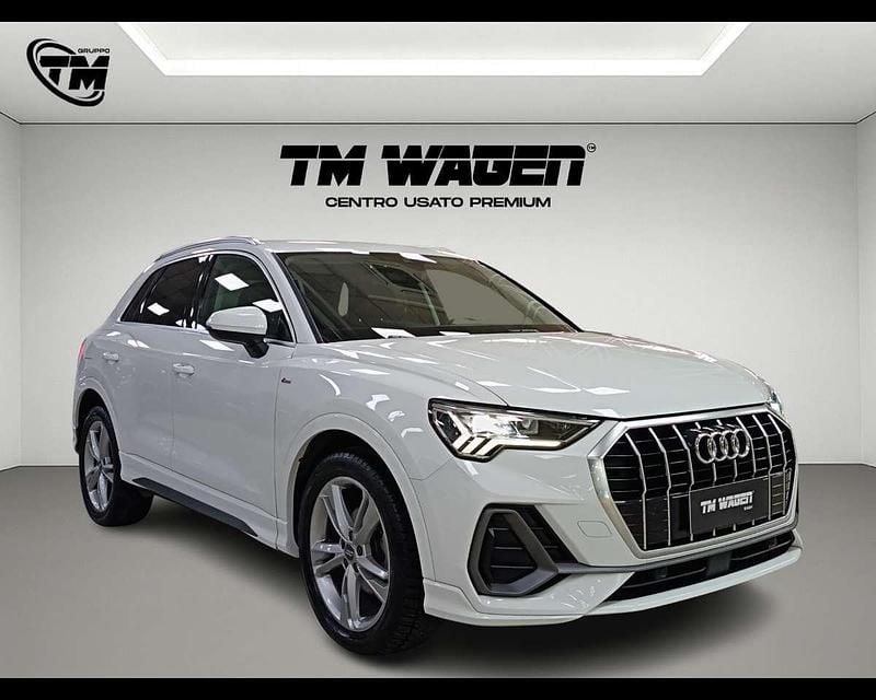 Usata Audi Q3 S-Line 150 CV (110 kW) 2019 Bianco SUV