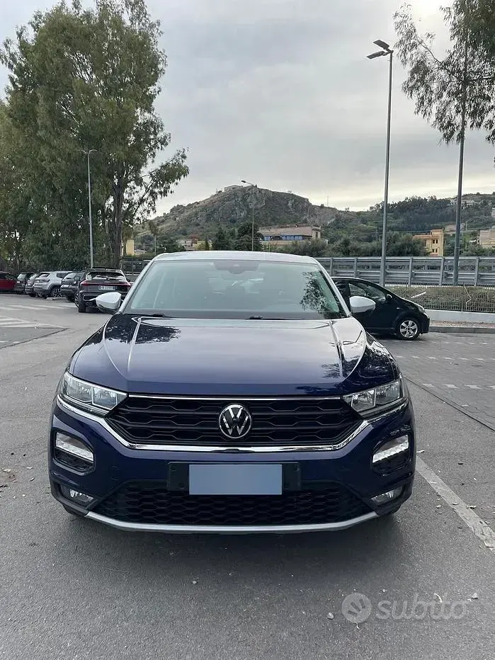 Usata VW T-Roc Style 110 CV (80 kW) 2021 Bluazzurro SUV