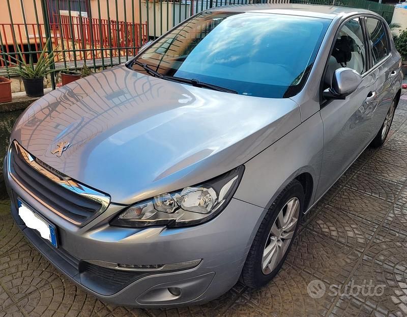Usata Peugeot 308 Business-Line 120 CV (88 kW) 2016 Grigio Berlina