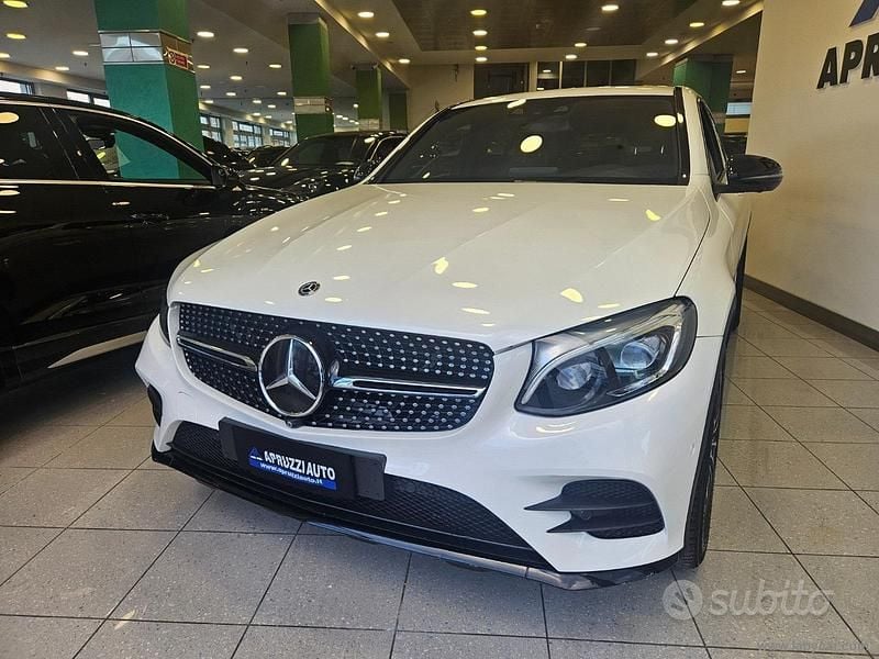 Usata Mercedes GLC250 Premium 204 CV (150 kW) 2018 Bianco Coupé
