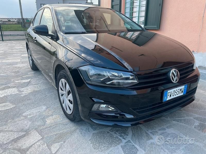 Usata VW Polo 80 CV (58 kW) 2019 Nero Utilitaria