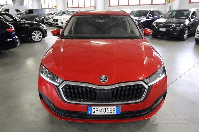 Usata Skoda Octavia Ambition 150 CV (110 kW) 2021 Rosso Station wagon