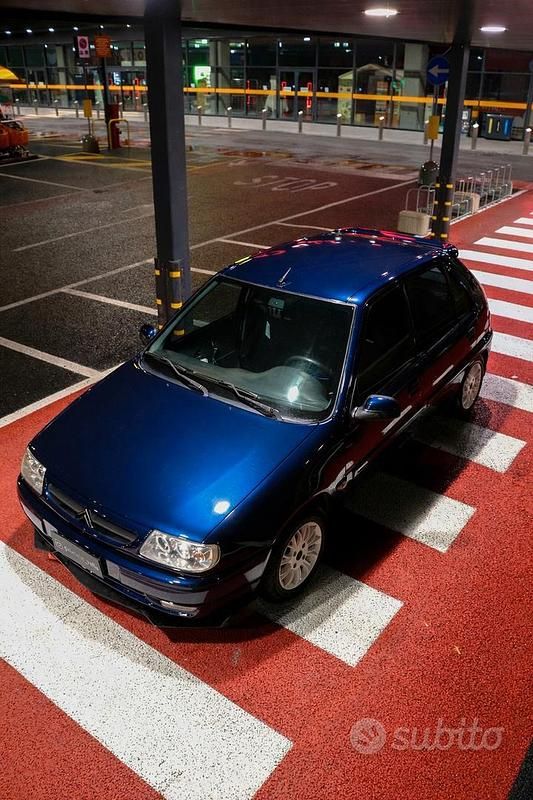 Usata Citroën Saxo 60 CV (44 kW) 1998 Blu Utilitaria