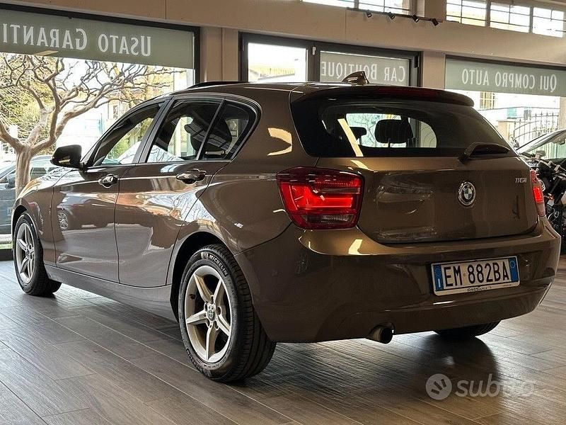 Usata BMW 116 Comfort Edition 136 CV (100 kW) 2012 Marrone Utilitaria