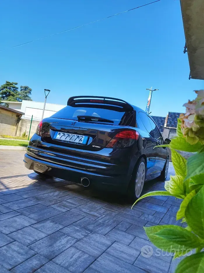 Usata Peugeot 207 GTi 174 CV (127 kW) 2008 Nero Berlina