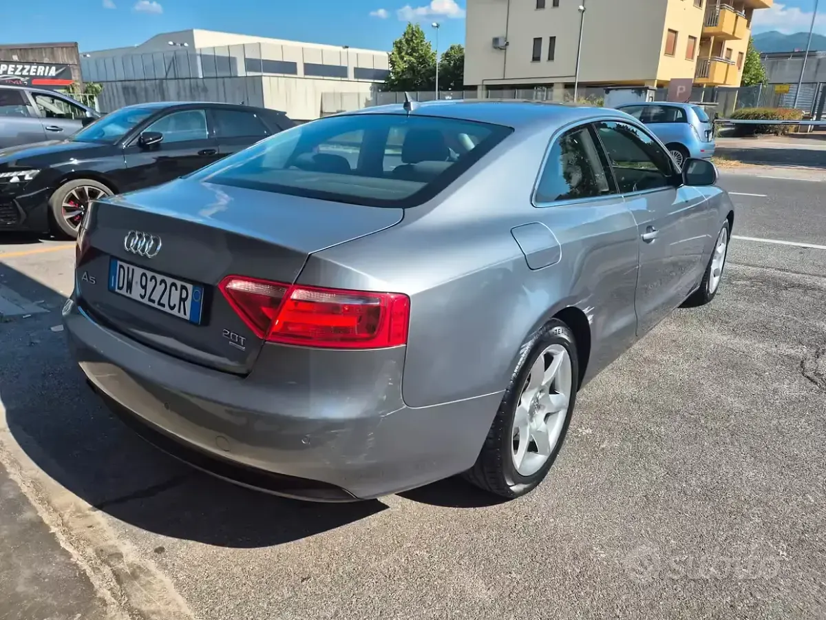 Usata Audi A5 211 CV (155 kW) 2009 Grigio Coupé