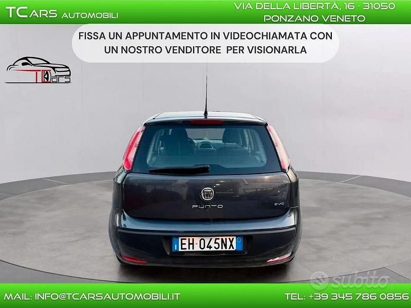 Usata Fiat Punto Evo 69 CV (50 kW) 2011 Grigio Utilitaria