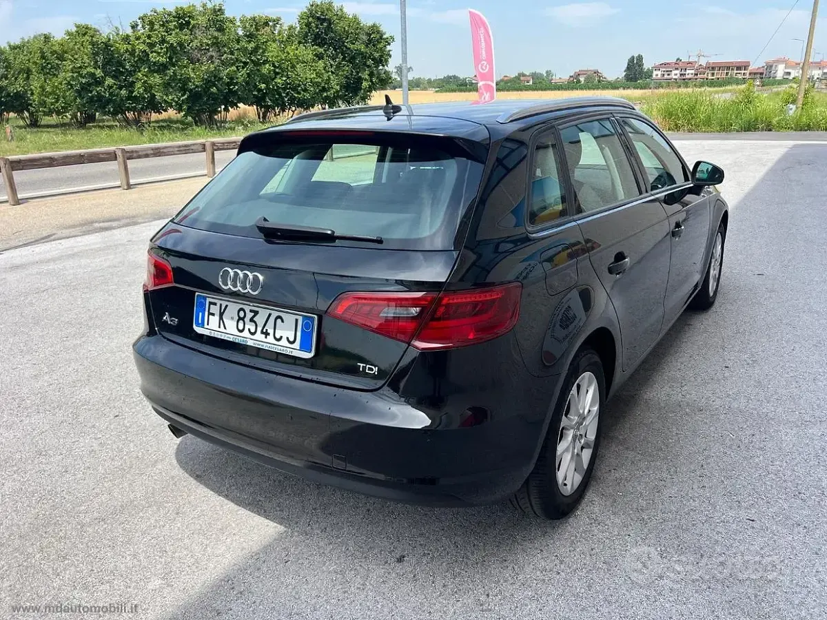 Usata Audi A3 110 CV (80 kW) 2016 Nero Berlina