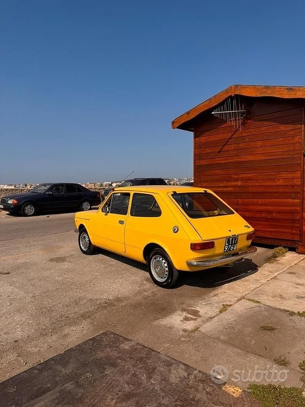Usata Fiat 127 1970 Giallo Berlina