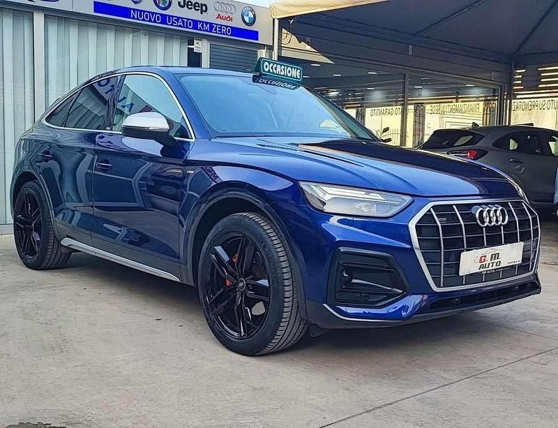 Usata Audi Q5 Sportback S-Line 163 CV (119 kW) 2022 Blu/azzurro SUV