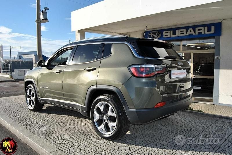 Usata Jeep Compass Limited 119 CV (87 kW) 2018 Verde SUV