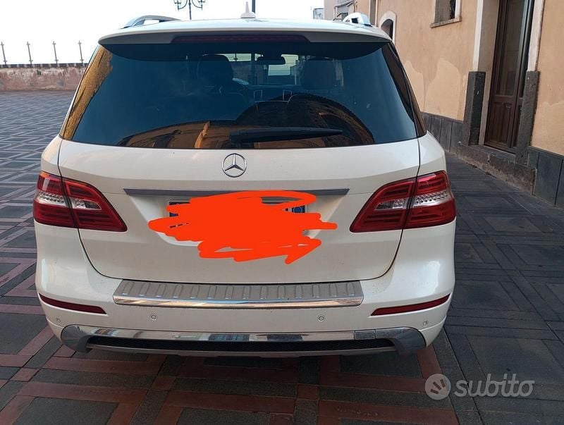 Usata Mercedes ML350 Premium 258 CV (189 kW) 2013 Bianco SUV