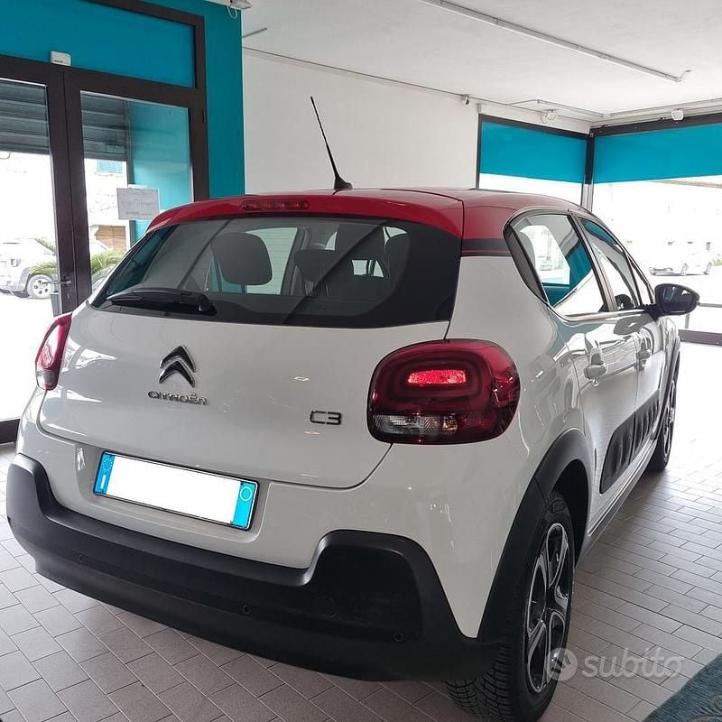 Usata Citroën C3 Feel 82 CV (60 kW) 2018 Bianco Utilitaria