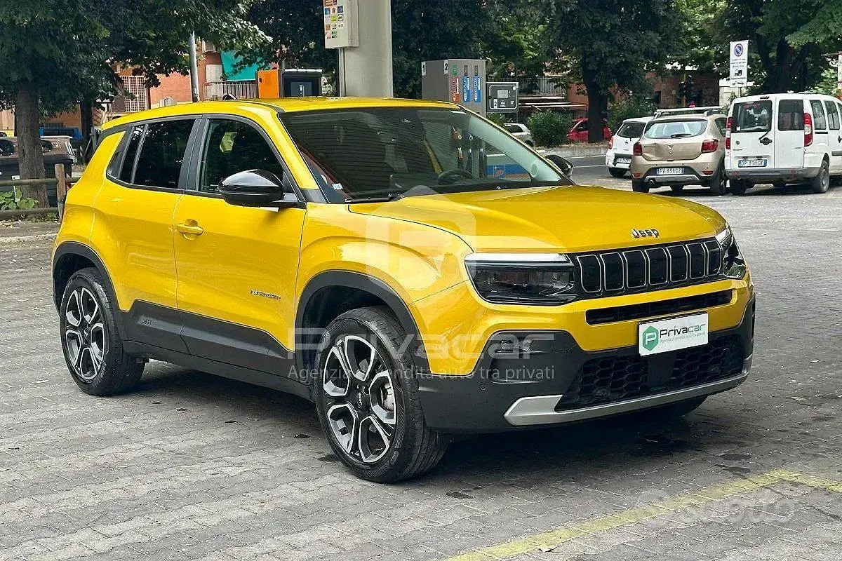 Usata Jeep Avenger Summit 61 kW (84 CV) 2024 Giallo SUV