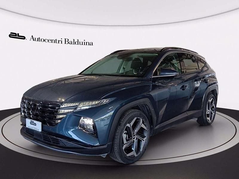 Blu ravenna metalizzato Usata 2021 Hyundai Tucson SUV | 24.400 € (Cara) - Immagine 1/4