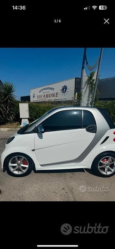Begagnad Smart ForFour 2010 Vit Halvkombi