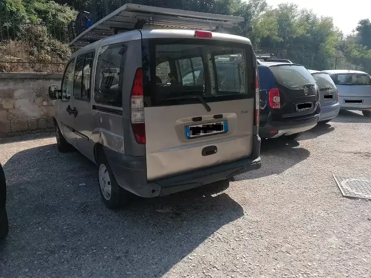 Usata Fiat Doblò 2002 Grigio Monovolume