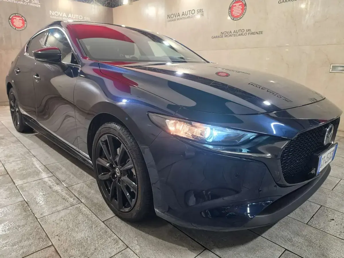 Usata Mazda 3 Homura-Line 186 CV (136 kW) 2024 Blu/azzurro Berlina
