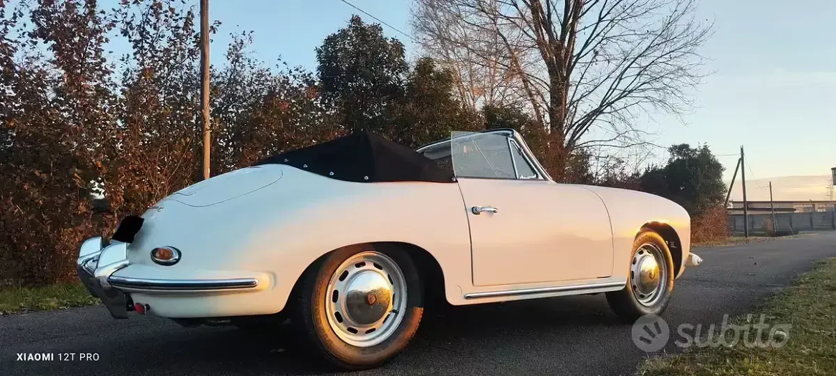 Usata Porsche 356 75 CV (55 kW) 1960 Bianco Cabrio