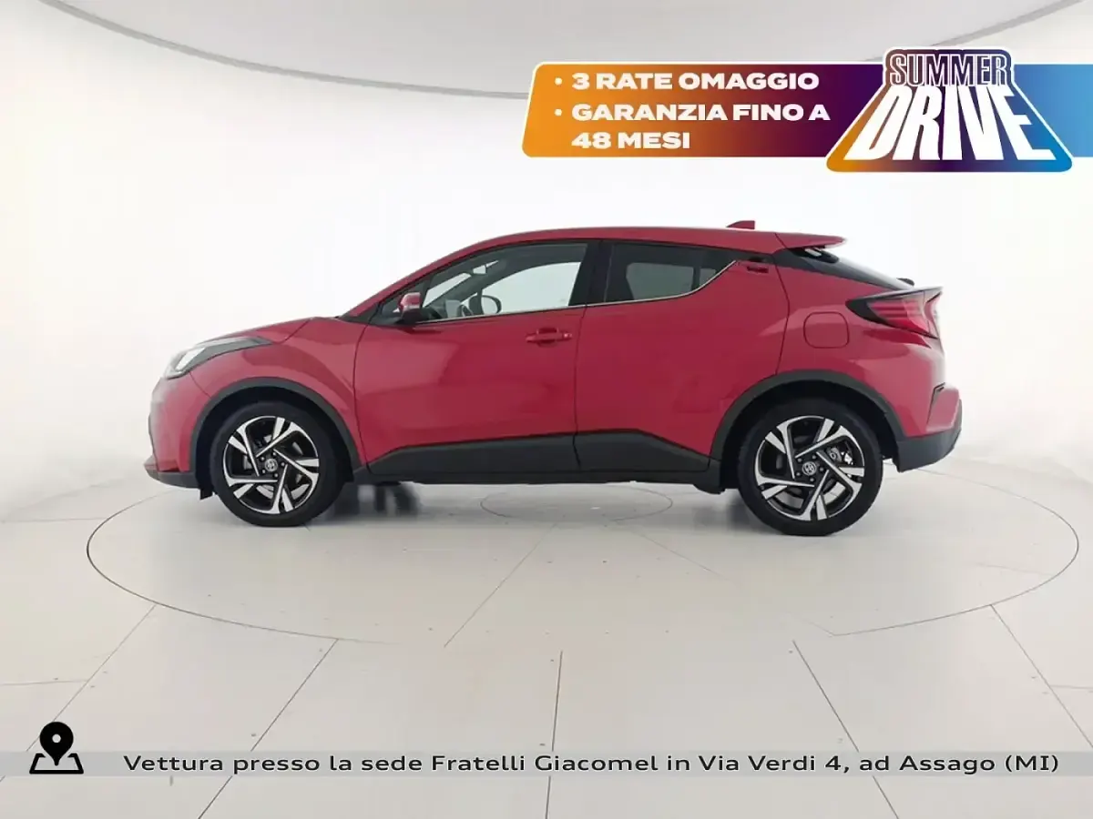 Usata Toyota C-HR Trend 184 CV (135 kW) 2022 Rosso SUV