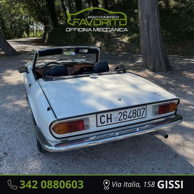 Usata Triumph Spitfire 97 CV (71 kW) 1986 Bianco Cabrio