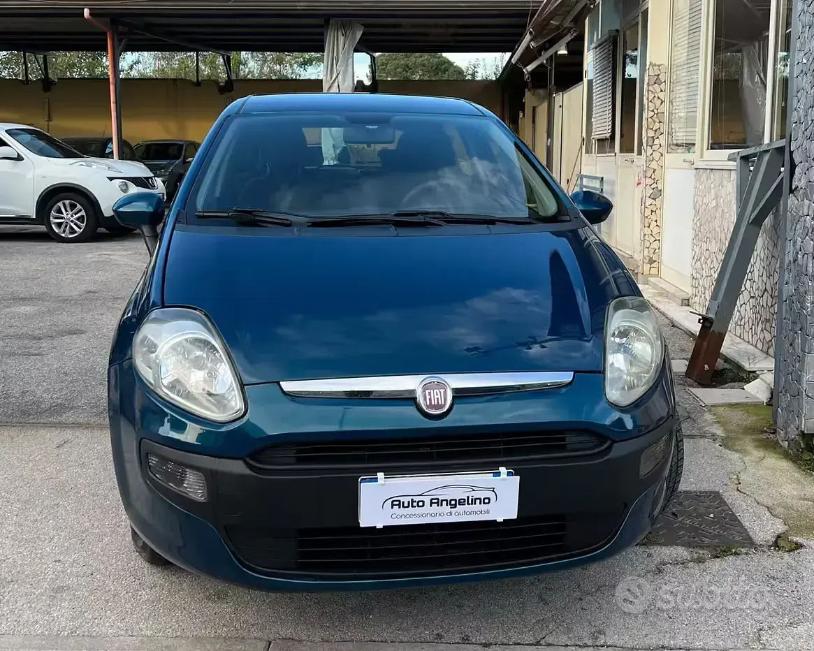 Usata Fiat Punto Evo 70 CV (51 kW) 2012 Blu Utilitaria