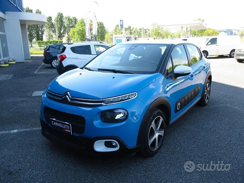 Usata Citroën C3 PureTech 83 CV (61 kW) 2019 Cobalto blu Utilitaria