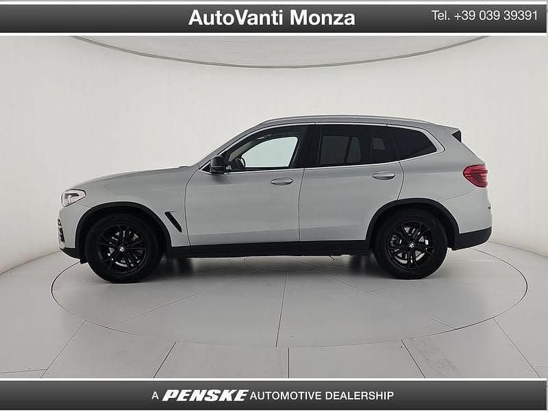 Usata BMW X3 Advantage 190 CV (139 kW) 2019 Argento SUV