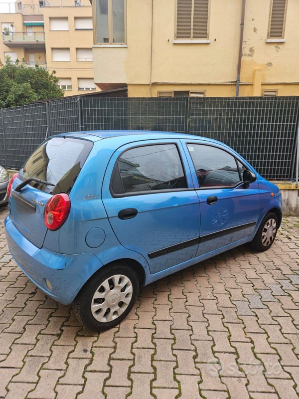 Usata Chevrolet Matiz 2007 Blu Utilitaria